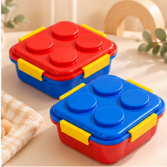 Building block kids lunch box