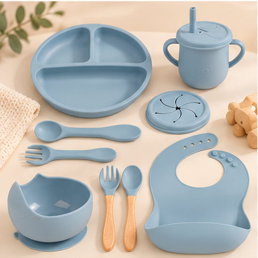 Full Silicone Baby Feeding Set